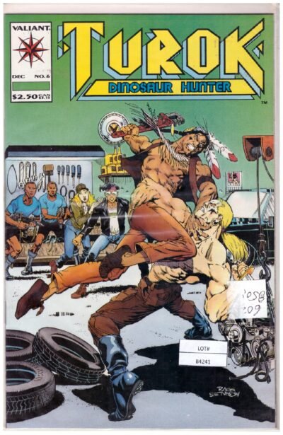 Turok, Dinosaur Hunter #6, published by Valiant Comics in December 1993.