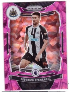 2021-22 Panini Prizm Premier League Federico Fernandez Pink Ice Prizm #35.