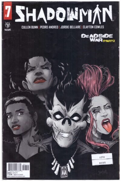 Shadowman #7 (2022) published by Valiant Entertainment.