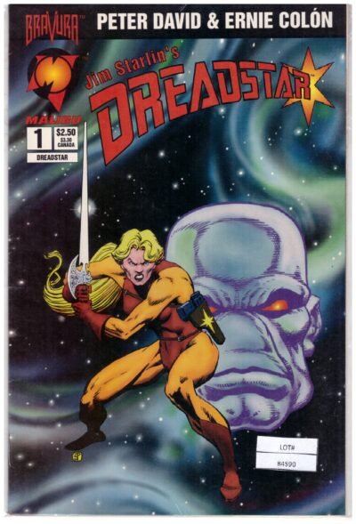Dreadstar #1, published by Malibu Comics under their Bravura imprint in April 1994.