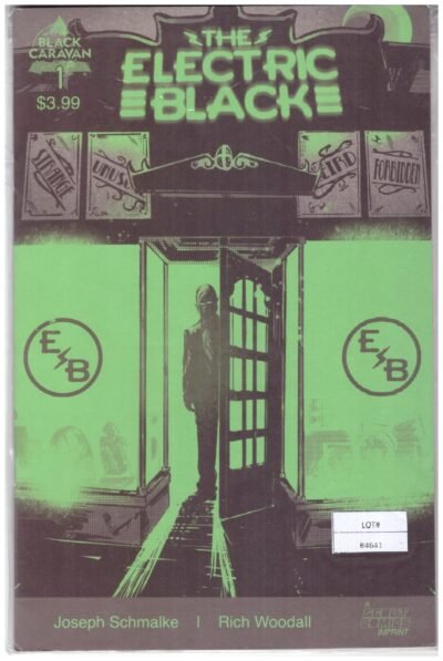 The Electric Black #1, a comic book published by Scout Comics.
