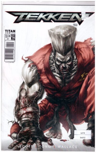 Tekken #4 published by Titan Comics, featuring artwork by Andie Tong.