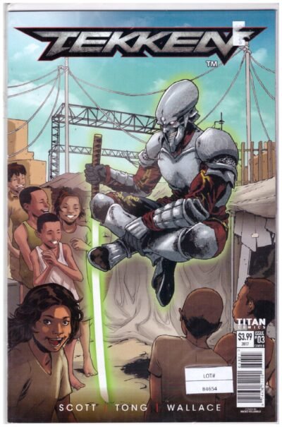 Tekken #3 (Blood Feud) published by Titan Comics, featuring the character Yoshimitsu.