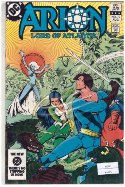 Arion, Lord of Atlantis #10 published by DC Comics in August 1983.