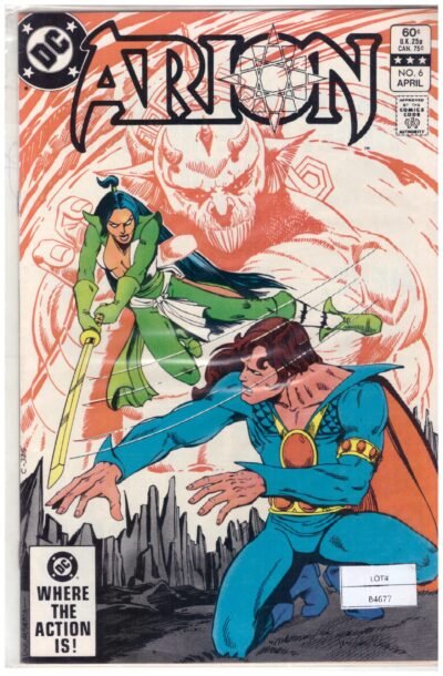 Arion, Lord of Atlantis #6, published by DC Comics in 1983.
