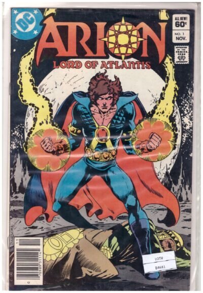 Arion, Lord of Atlantis #1, published by DC Comics in 1982.