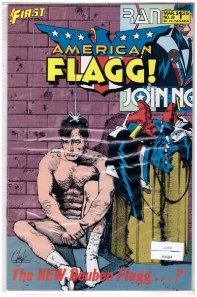American Flagg! Vol. 1 #38, published in 1987 by First Comics.