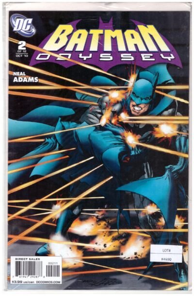 Batman: Odyssey #2, published by DC Comics in August 2010.