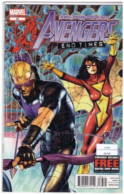 Avengers Vol 4 #33, titled "End Times," released in November 2012.