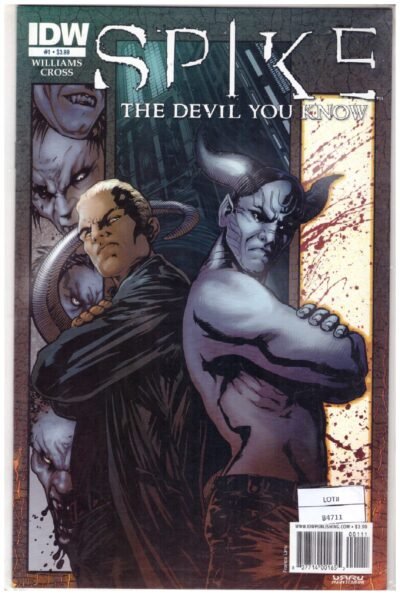 Spike: The Devil You Know #1 comic book published by IDW Publishing.