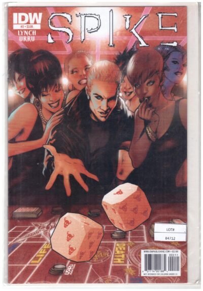 Spike #2, part of the Buffy the Vampire Slayer spin-off series published by IDW Publishing.