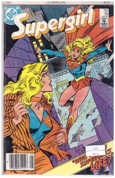 The Daring New Adventures of Supergirl #19, published by DC Comics in May 1984.