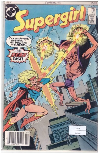 Supergirl (Volume 2) #23, titled "The Dead Past".