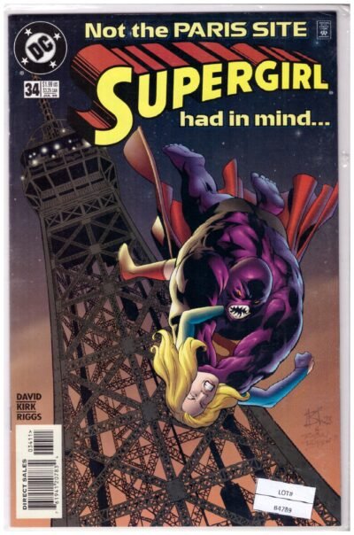 Supergirl Vol. 4 #34 from DC Comics, published in July 1999.