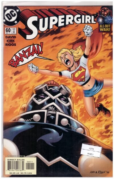 Supergirl Vol 4 #60, published in September 2001.