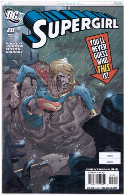 Supergirl (Volume 5) #28, published by DC Comics in June 2008.
