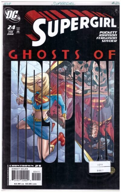 Supergirl (2005) #24, titled "Ghosts of Krypton".