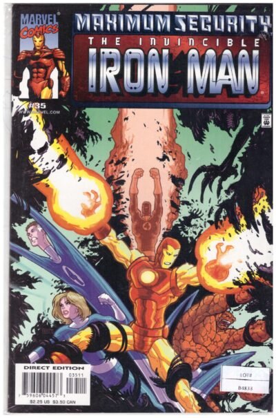 Iron Man (Vol. 3) #35, published by Marvel Comics in December 2000.