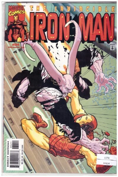 Iron Man (Volume 3) #34, published by Marvel Comics in 2000.