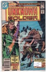 Vintage Unknown Soldier #251, a war comic book published by DC Comics in May 1981.