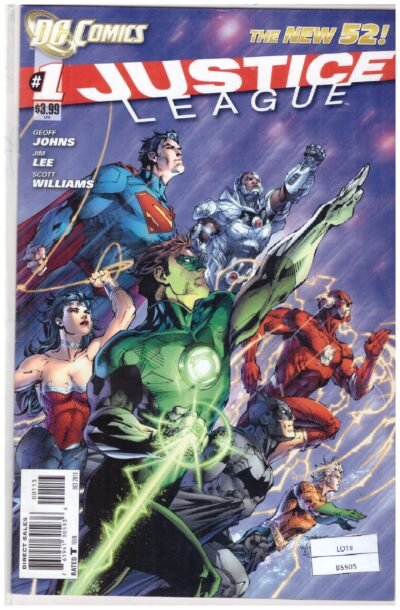 Justice League Volume 1, part of DC Comics' "The New 52" initiative.