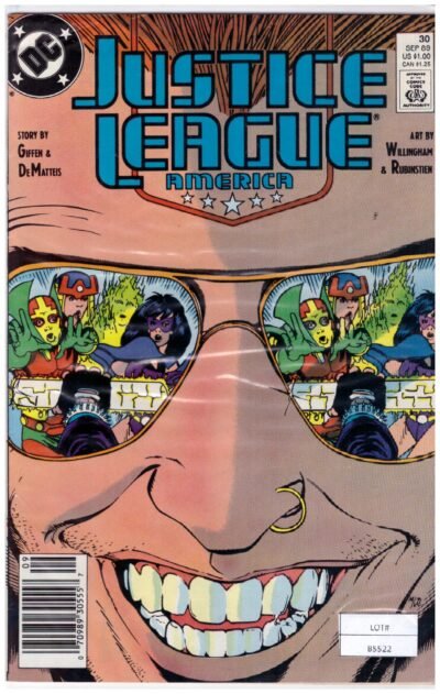Justice League America #30, a comic book published by DC Comics.