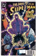 Adventures of Superman #512, a comic book published by DC Comics in May 1994.