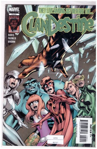 Clandestine #2 (2008) from Marvel Comics.