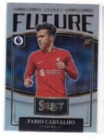 2022-23 Panini Select Premier League trading card featuring Fábio Carvalho.