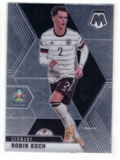 2021 Panini Mosaic UEFA Euro 2020 soccer trading card featuring German player Robin Koch.
