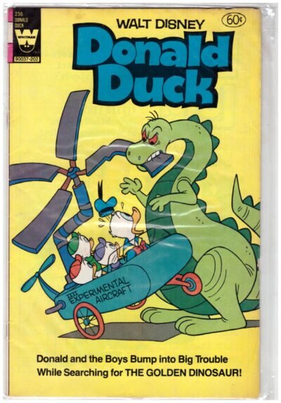Walt Disney's Donald Duck #236 comic book published by Whitman Publishing in 1981.