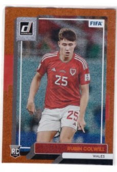 2022-23 Panini Donruss Soccer trading card featuring Welsh midfielder Rubin Colwill, identified by card number #135