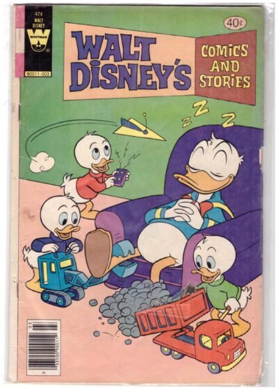 Walt Disney's Comics and Stories #474 comic book. 1980