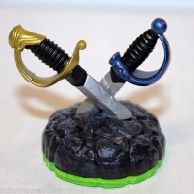 Ghost-Pirate-Swords-magic-item-figure-from-the-Skylanders-Spyros-Adventure-game.