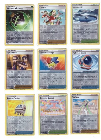 Trainer & Energy Cards Lot Reverse Holo 18 Cards