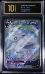 Alolan Vulpix VSTAR (034/195) slab with a grade 10