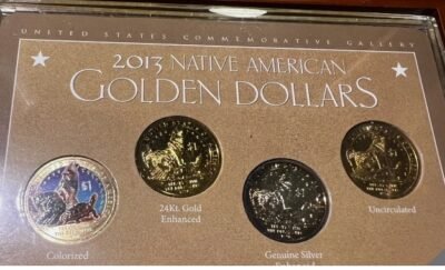 2013 Native American Gold Dollars United States Commemorative Gallery 2