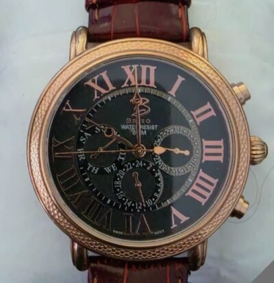 Brizo Rose Tone Multi-functioon Watch needs battery