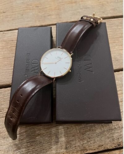 David Wellington Men’s Watch Leather Band