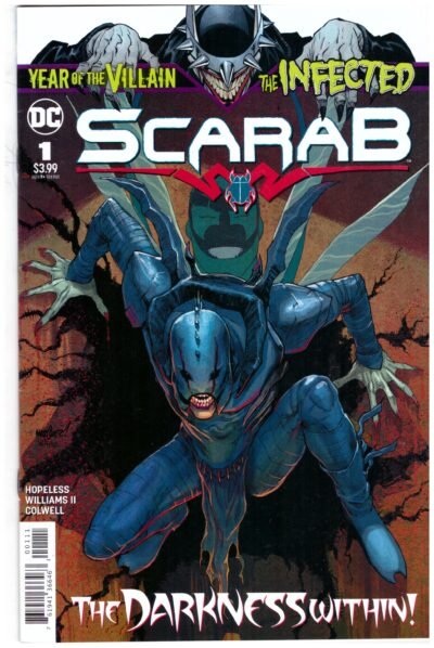 The Infected: Scarab #1, published by DC Comics in November 2019.