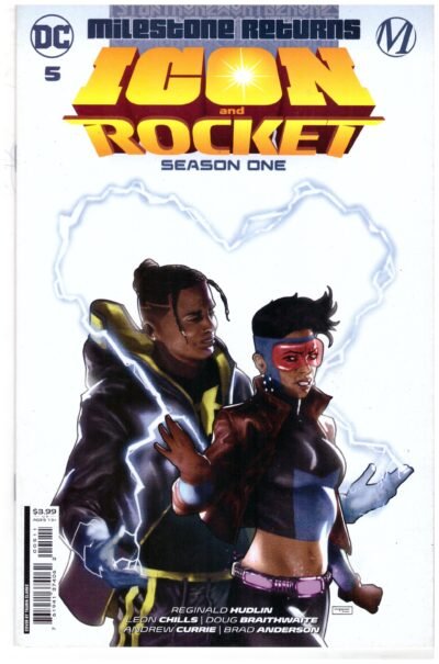 Icon & Rocket: Season One #5 published by DC Comics and Milestone
