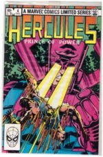 Hercules: Prince of Power #4, published by Marvel Comics in December 1982