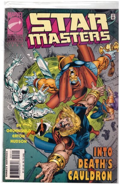 Star Masters #3, published by Marvel Comics in February 1996