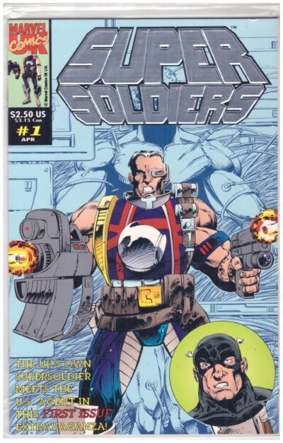 Super Soldiers #1, published by Marvel UK in April 1993