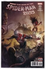 Spider-Man 2099 (2015) #18, published by Marvel Comics with a cover illustrated by Francesco Mattina and written by Peter David