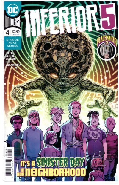 Inferior Five #4 published by DC Comics in December 2019