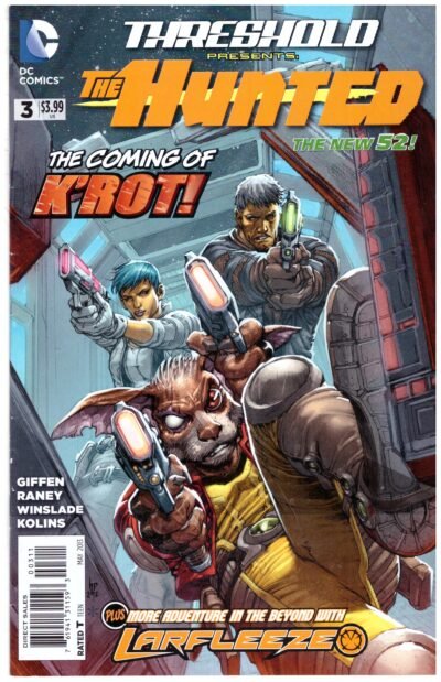 Threshold #3 from DC Comics' The New 52, published in May 2013