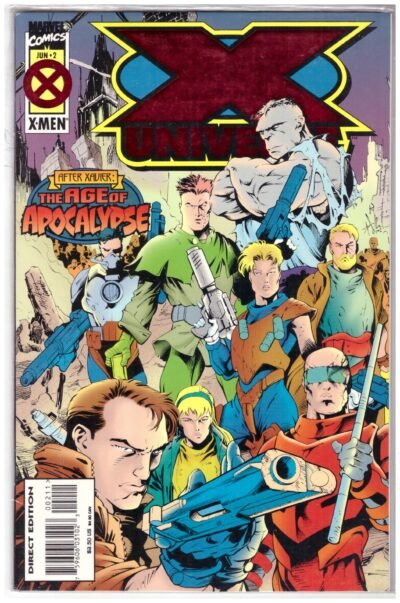 X-Universe #2, a 1995 comic book published by Marvel Comics as part of the "Age of Apocalypse" crossover event.